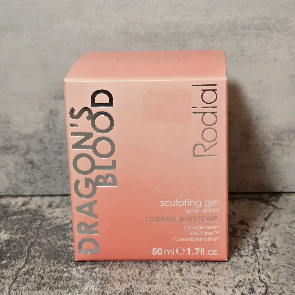 New Rodial Skincare Dragons Blood Sculpting Gel Hydrate & Tone 1.7oz